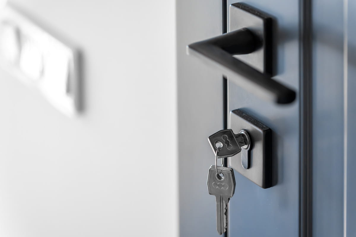 Door Lock with Keys