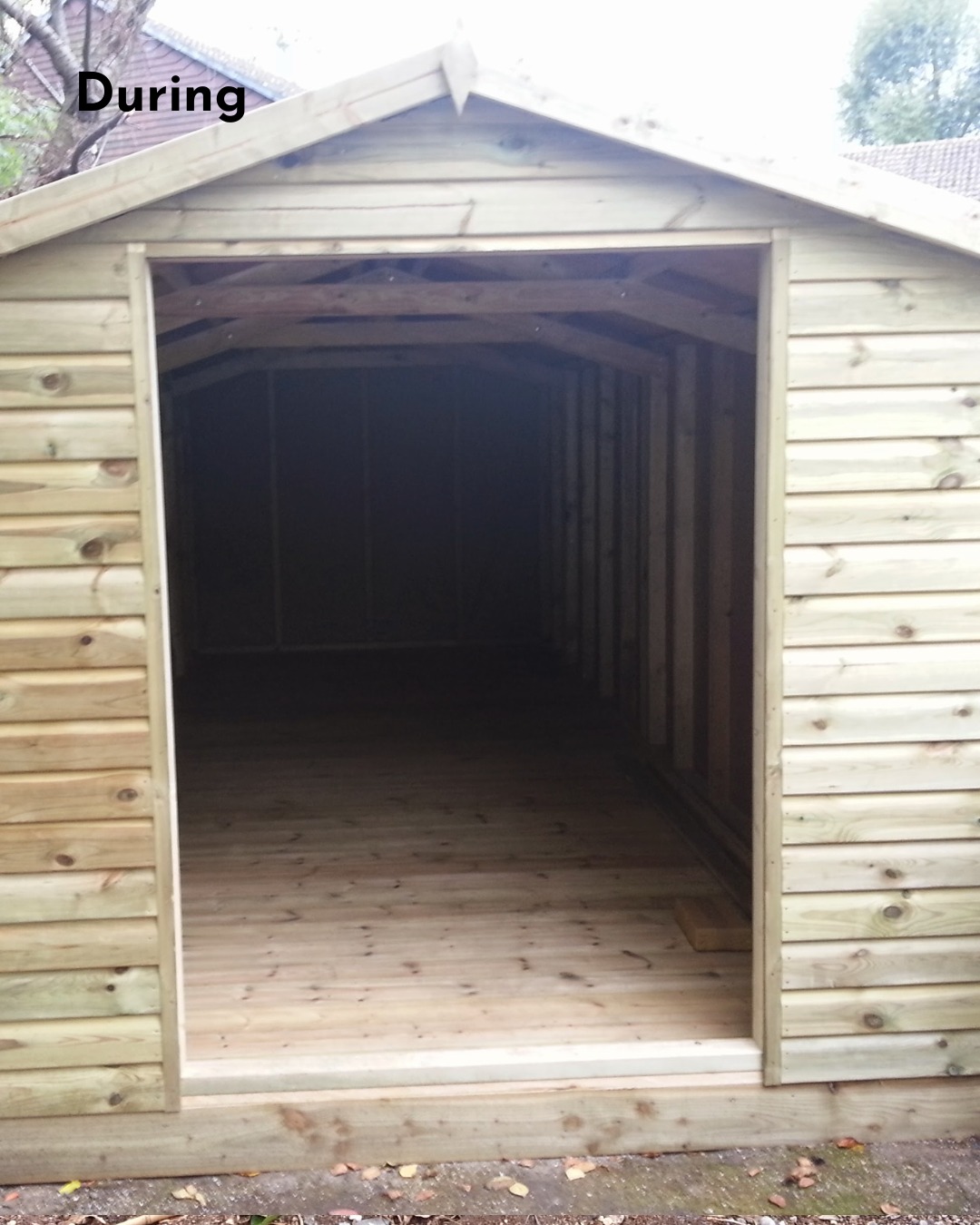 New shed installed